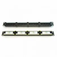 PATCH PANEL PG 24 PUERTOS Cat 6