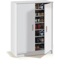 Habitdesign Mueble Zapatero Dos Puertas, Mueble Auxiliar, Modelo Basic, Acabado en Roble Canadian, Medidas: 55 cm (Ancho) x 108 cm (Alto) x 36 cm (Fondo)