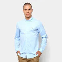 CAMISA TOMMY M AZUL